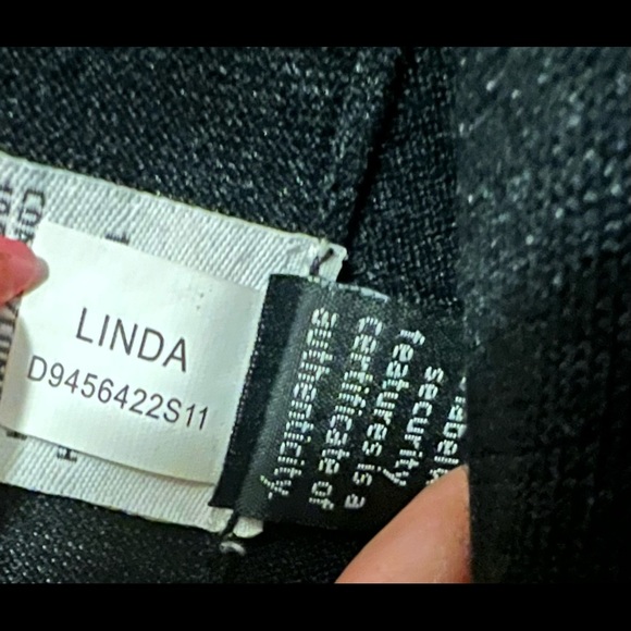 Diane Von Furstenberg Linda Wrap Dress Black Sz L - Picture 5 of 9